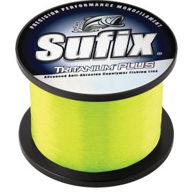 Sufix Tritanum Plus&trade; - 10lb - Chartreuse - 5970 yds