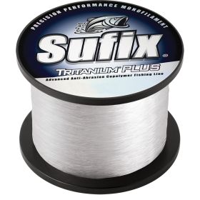 Sufix Tritanum Plus&trade; - 17lb - Clear - 840 yds