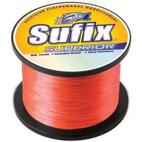 Sufix Superior Neon Fire Monofilament - 40lb - 3275 yds