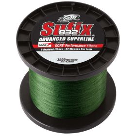 Sufix 832&reg; Advanced Superline&reg; Braid - 6lb - Low-Vis Green - 3500 yds