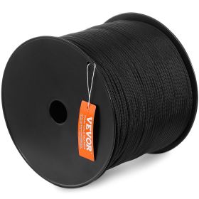 VEVOR Braided Nylon Rope, 3/16 in x 1000 ft, 32 Strands, 720 LBS Breaking Strength Outdoor Climbing Rope