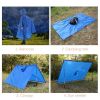 Multi-Usage Lightweight Hooded Rain Poncho Picnic Mat Blanket Sun Shelter