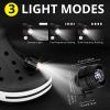 Headlights for Shoes;  2Pcs LED Light for Clogs IPX5 Waterproof Shoes Lights Charms for Dog Walking;  Handy Camping;  lasting 72 hours glow;  Suitable