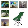 Folding Camping Chair Stable Lightweight Portable Compact for Outdoor Camp Travel, Beach, Picnic Festival Hiking Backpacking Supports 300Lbs